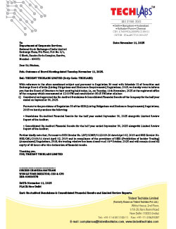 Financial Result Reg-33 11 30-09-2025