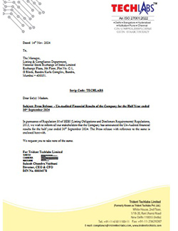Press Release - Trident