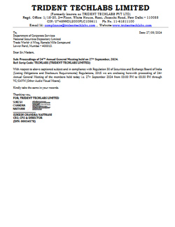 Processing of AGM Trident